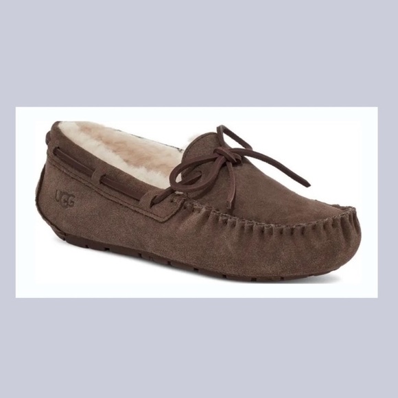 Ugg Shoes | Ugg Moccasin Dakota Slipper Slip On Sz 7 Brown - Picture 1 of 9